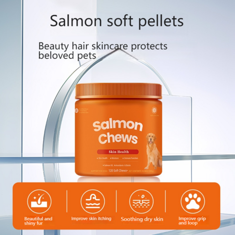 Getreidefreie, weiche Lachskaupellets mit Glucosamin für optimale Unterstützung der Gelenke und gesundes Fell bei Hunden - Belohnungsleckerlis for sale at factory direct price