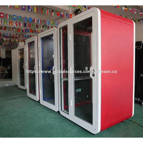 Nueva Cabina Telefónica Insonorizada de Diseño para Oficina - Cabina Acústica para Reducción de Ruido en Oficinas