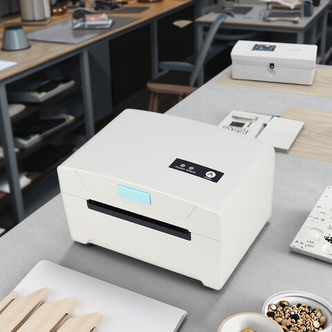 Imprimante d'étiquettes de bureau 3 pouces pour la logistique, impression thermique rapide et claire 203 dpi, style couleur, produit en stock sans encre for sale at factory direct price