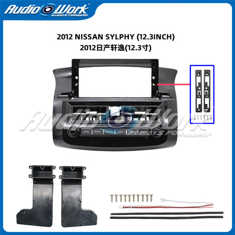 Autozubehör für 2022 NISSAN-SYLPHY Blendenrahmen Autoradio Android Armaturenbrett Auto DVD-Player Rahmen