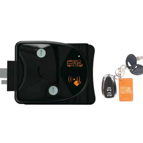 Loquet de porte d'entrée de camping-car avec télécommande sans fil par carte IC en alliage de zinc pour caravane, camping-car, bus, yacht, ferry, camion, vente chaude 2025 for sale at factory direct price