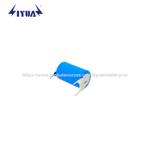 Lisocl2 3.6V 9000mah ER10450 ER12150 ER14250 ER14335 ER18505 ER34615 Litio 8500mAh Celdas de Batería ER26500 con Conector