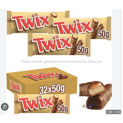 Fournisseur en Gros de Barres Chocolatées Twix