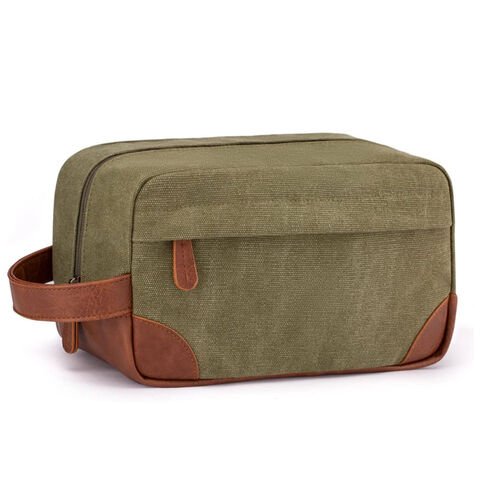 Tas Perlengkapan Mandi Pria Portabel Kualitas Tinggi Kustom Gantung Tas Perlengkapan Mandi Pabrik Penjualan Laris Tas Perlengkapan Mandi Kanvas Perjalanan for sale at factory direct price