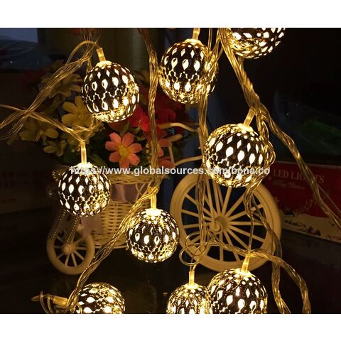 Eisen-LED-Lichterketten für den Außenbereich in bester Qualität für festliche Dekorationen - Solar-Lichterketten für den Außenbereich for sale at factory direct price