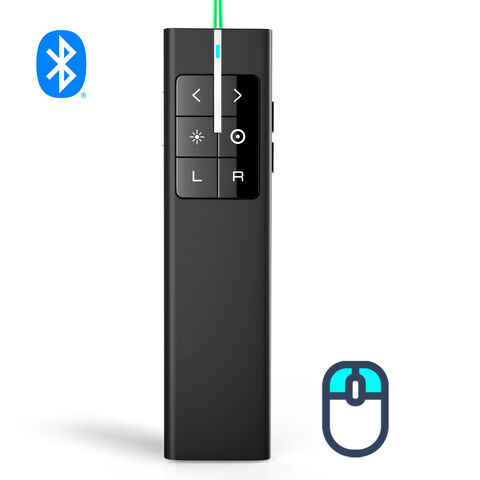 N99s BLE Apresentador sem Fio com Ponteiro Laser Verde e Controle Remoto a Laser, Air Mouse for sale at factory direct price