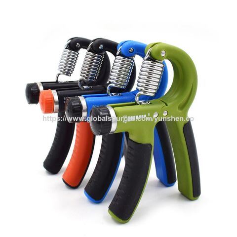 Empuñadura de mano inteligente ajustable y automática con contador, equipo de fitness para entrenamiento en casa, ejercitador y fortalecedor de agarre for sale at factory direct price