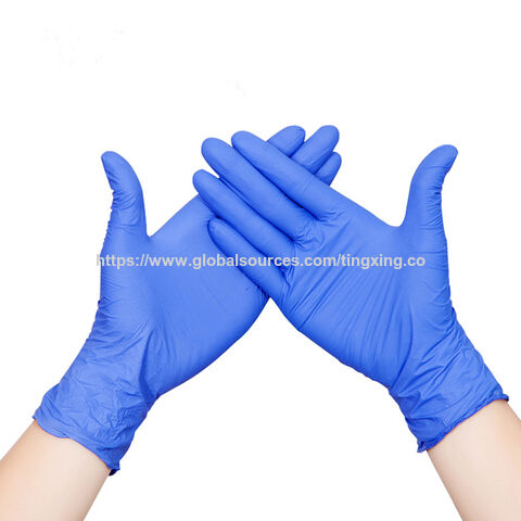 Tingstar grossiste 6-8mil Nitrile sans poudre /Qualité industrielle/médical/usage non médical