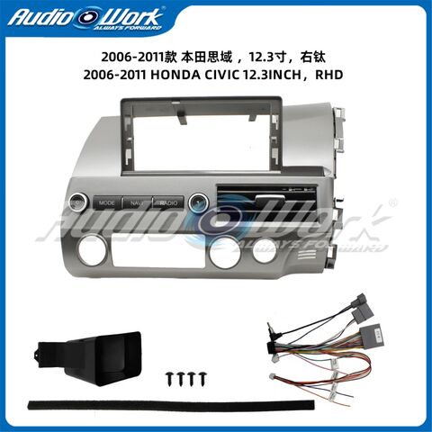 12.3" Autoradio DVD Player für HONDA-CIVIC 2006-2011 Carplay 4G WIFI RDS GPS Navigation Auto Media Player Android Radio Autoradio