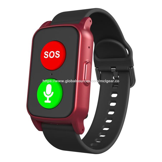 Reloj Inteligente 4G para Ancianos con Monitoreo de Salud, Recordatorio de Caídas y Rastreador de Actividad - Pulsera Inteligente para Personas Mayores
