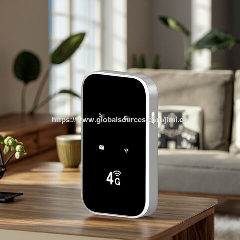 Jimi 3900mah Battery 4g Lte Router Network Cards Portable Router Wifi ...