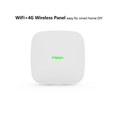 Drahtloses GSM-WLAN-Einbruchmeldesystem-Panel, kompatibel mit Alarmsirene, Fernbedienung, PIR-Detektor, Kamera, DIY Smart Home