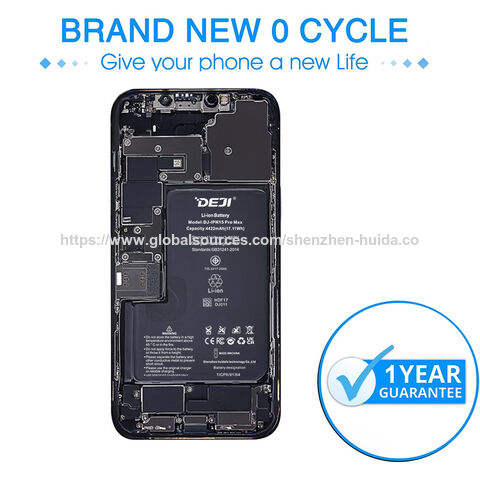DEJI Nova Chegada Bateria de Substituição de Célula de Alta Qualidade Sem Flex Para iPhone 15 Sem Pop-ups Para Reparo ou Peça Desconhecida