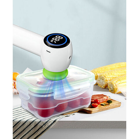 Handheld Electric Vacuum Sealer Kit for Jars Bags and Food Storage