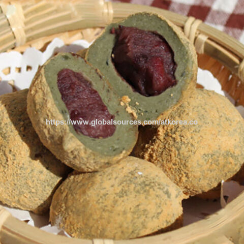 Mochi de haricot et d'armoise, fabriqué avec du riz gluant (60 %, origine nationale) for sale at factory direct price