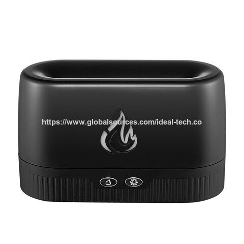 Humidificador Difusor de Fuego de 7 Colores de Alta Calidad, Portátil, Ultrasónico, Nebulizador Frío, Difusor de Aceites Esenciales de Llama para Hogar y Oficina for sale at factory direct price