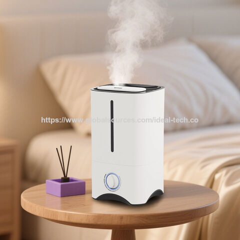 Humidificadores Ultrasónicos de Agua de Llenado Superior de Alta Calidad para el Hogar y el Dormitorio con Ajuste de Volumen de Niebla y Nebulización Fría for sale at factory direct price