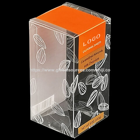 Boîte de vente au détail transparente en PVC sur mesure pour emballage cosmétique, boîte en plastique pliante, boîte en PET transparente