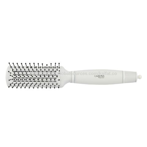 Brosse tunnel de séchage à prise en gel, nylon, pour usage domestique et en salon, gel souple, manche à prise confortable + aiguille de queue 20209