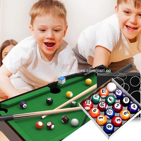 Billardkugeln, Snookerkugeln aus Harz mit sechzehn Farben in blauer Box