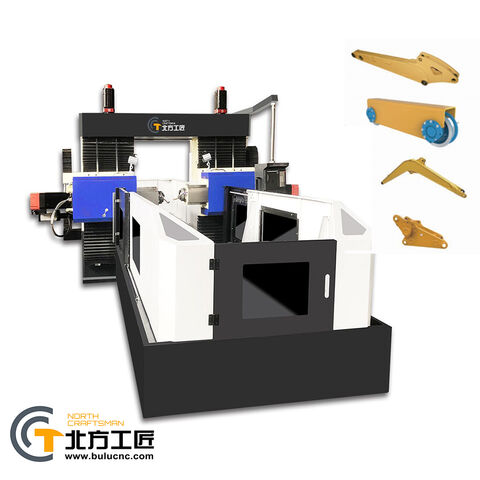 Mandrinadora CNC de doble cabezal para el procesamiento de brazos de excavadoras for sale at factory direct price