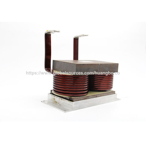 Bobine d'Induction à Fil Plat à Enroulement Spiralé pour Stockage d'Énergie Magnétique Triphasée OEM 4r7 6r8 1r4 2r2, Inducteur à Onde Sinusoïdale for sale at factory direct price