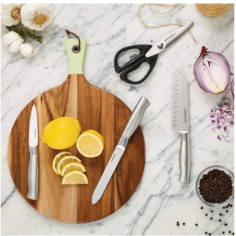 Juegos de cuchillos de cocina de acero inoxidable