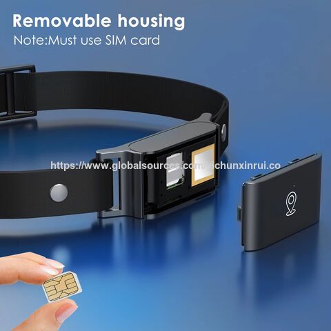 Pet Tracker Mini GPS Collar with Waterproof Anti-Lost Pet Real Time Tracking Locator 4G GPS Tracker for sale at factory direct price