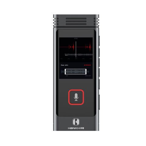 Hbnkh Enregistreur Vocal Numérique Ultra-Longue Durée 100 Heures, Dictaphone à Batterie Marathon avec Audio PCM Clair pour Interviews et Conférences for sale at factory direct price