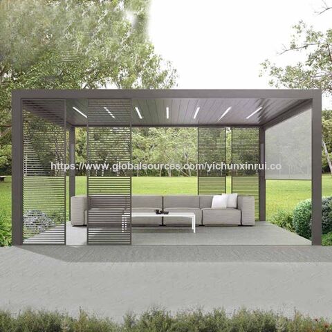 Balcony Anti-UV Motorized PVC Roller Blinds Outdoor windows Shade with Large Size for sale at factory direct price