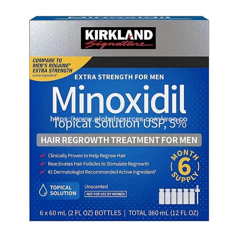 Fabrikpreis Kirkland Minoxidil 5% Spray für Haarwachstum für Männer und Frauen; Beugt Haarausfall vor und behandelt ihn for sale at factory direct price