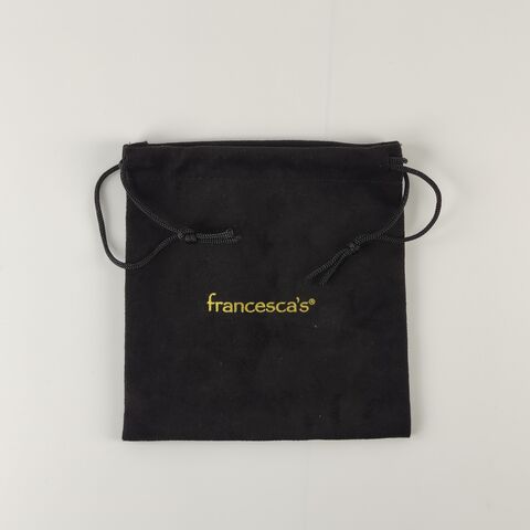 Sac à Cordon de Serrage de Poche Personnalisé, Sac Cadeau en Velours pour Bijoux, Chiffon en Microfibre Noir Cygne pour Sèche-Cheveux et Rangement de Stylos
