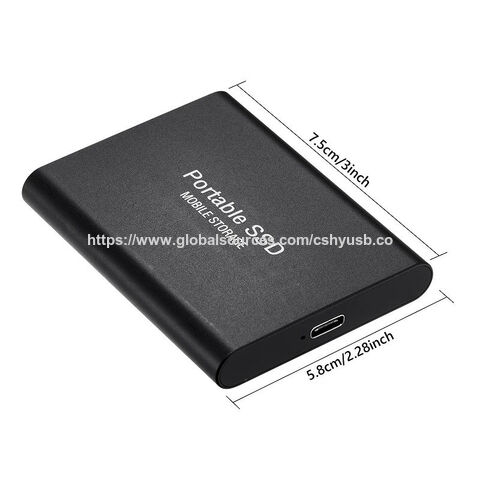 Nuevo Disco Duro SSD de Alta Velocidad y Bajo Costo USB3.0 Tipo-C 500GB 1TB 2TB 8TB 64TB Disco de Memoria Almacenamiento Móvil para Computadoras, Gran Venta