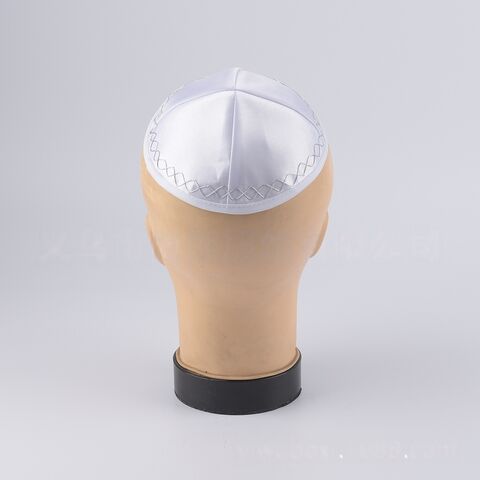 Kippah al por mayor portátil judía sombrero nacional israelí Kippah adulto sombrero redondo pequeño con bordado delicado y suave