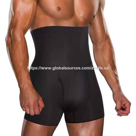 OEM Shorty de Maintien du Ventre pour Hommes, Sous-Vêtement Amincissant Taille Haute, Gaine Sculptante, Boxer Briefs Sans Coutures for sale at factory direct price