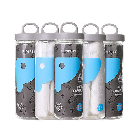 Toalha antibacteriana de secagem rápida OEM para animais de estimação, toalha lavável para limpeza de pelos de cães e pequenos animais for sale at factory direct price