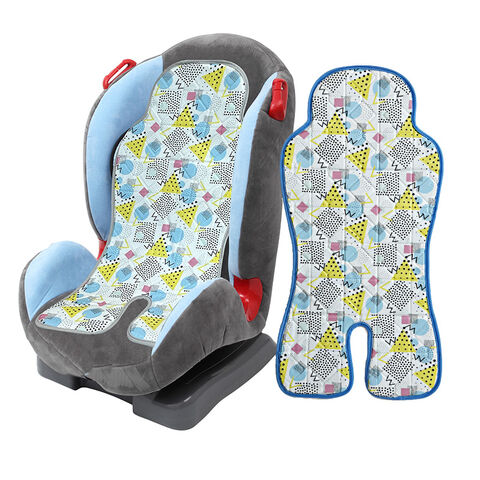 Cojín de Gel Refrescante Premium de Poliéster para Asiento de Coche de Niños con Estampado Animal Moderno - Cojín Lavable para Cochecito de Bebé, Ideal para el Verano y el Hogar for sale at factory direct price