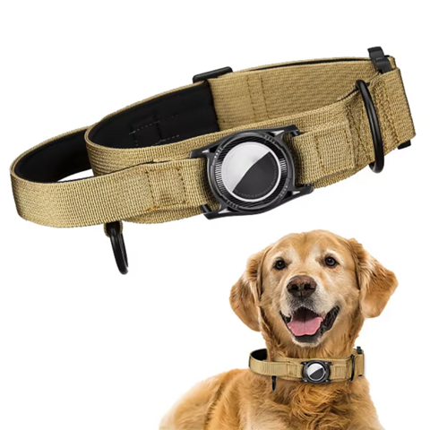 Coleira GPS Tática para Cães, Muito Vendida, Ajustável, Anti-Perda, Rastreador Inteligente, Coleira Impermeável para Animais de Estimação, Cães Médios e Grandes for sale at factory direct price