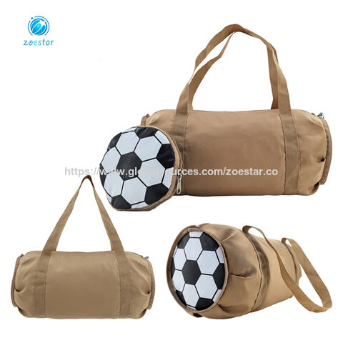 Outdoor Reise Camping Sporttasche mit individuellem Logo, Fußball-Druck, faltbare Gepäcktasche