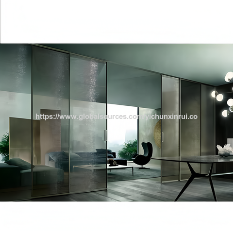 Portes Coulissantes en Aluminium à Double Vitrage Trempé de Haute Qualité et Écoénergétiques for sale at factory direct price