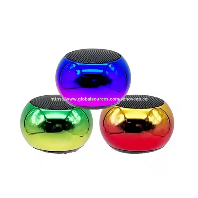 Mini Altavoces Inalámbricos Portátiles Nuevo Diseño para Fiestas Caseras Interiores y Exteriores Idea de Regalo de Cumpleaños Colorida Sonido de Alta Calidad