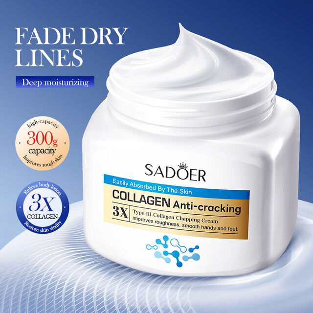 Body masks Body Lotion SADOER Type Three Collagen Anti-Dry Crack Body Cream for sale at factory direct price