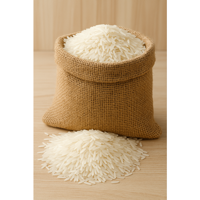 Arroz Blanco de Grano Largo / 5% Partido / Calidad Premium para Exportación