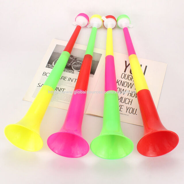 Trompeta de plástico para aficionados al fútbol y al cheerleading - Juguete de animación para estadios, conciertos y eventos deportivos for sale at factory direct price