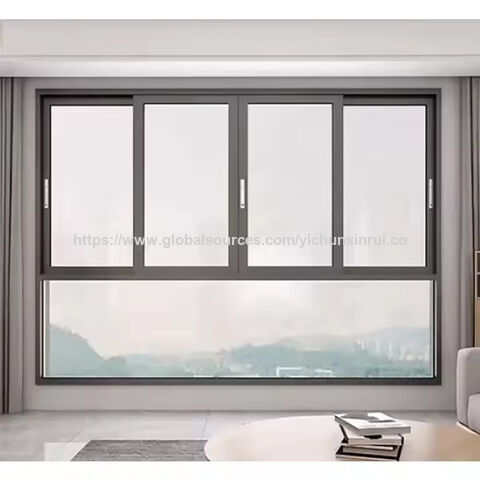 Aluminium-Drehfenster und -Türen im europäischen Stil mit Glasdesign, Aluminium-Schwingfenster – Preise for sale at factory direct price