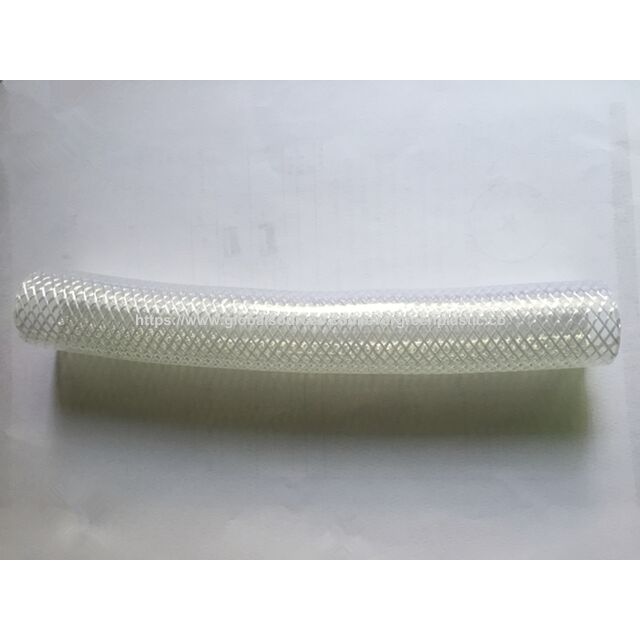 Tuyau Tressé Flexible Renforcé en PVC Transparent, Tube en Fibre de PVC for sale at factory direct price
