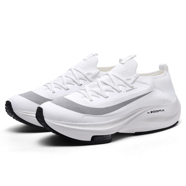 Zapatillas de running de alto rendimiento para hombre con malla de aire transpirable, entresuela de espuma reactiva y tracción antideslizante para carretera y trail