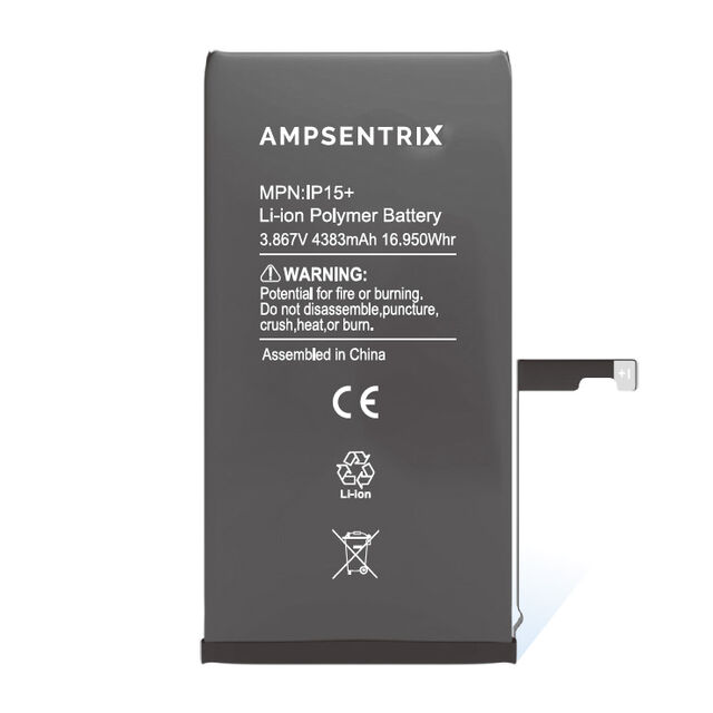 Batterie TI pour iPhone 15 à faible résistance - Performance optimale
