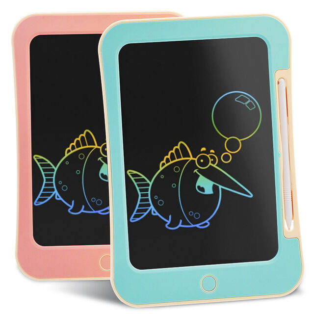 Tablette d'écriture LCD 8,5 pouces avec écran de dessin coloré pour enfants, tableau de griffonnage réutilisable, ardoise numérique éducative pour enfants for sale at factory direct price