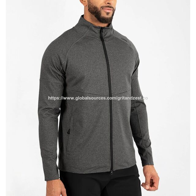 Veste Polaire Homme Zippée Intégrale OEM/ODM avec Tissu Polaire Tech Doux Brossé et Résistant au Vent, pour Aventures en Plein Air et Vêtements Décontractés for sale at factory direct price